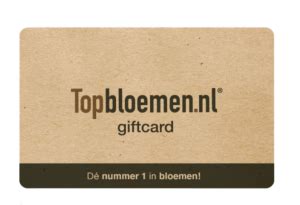 topbloemen giftcard werkt niet|Topbloemen klantenservice